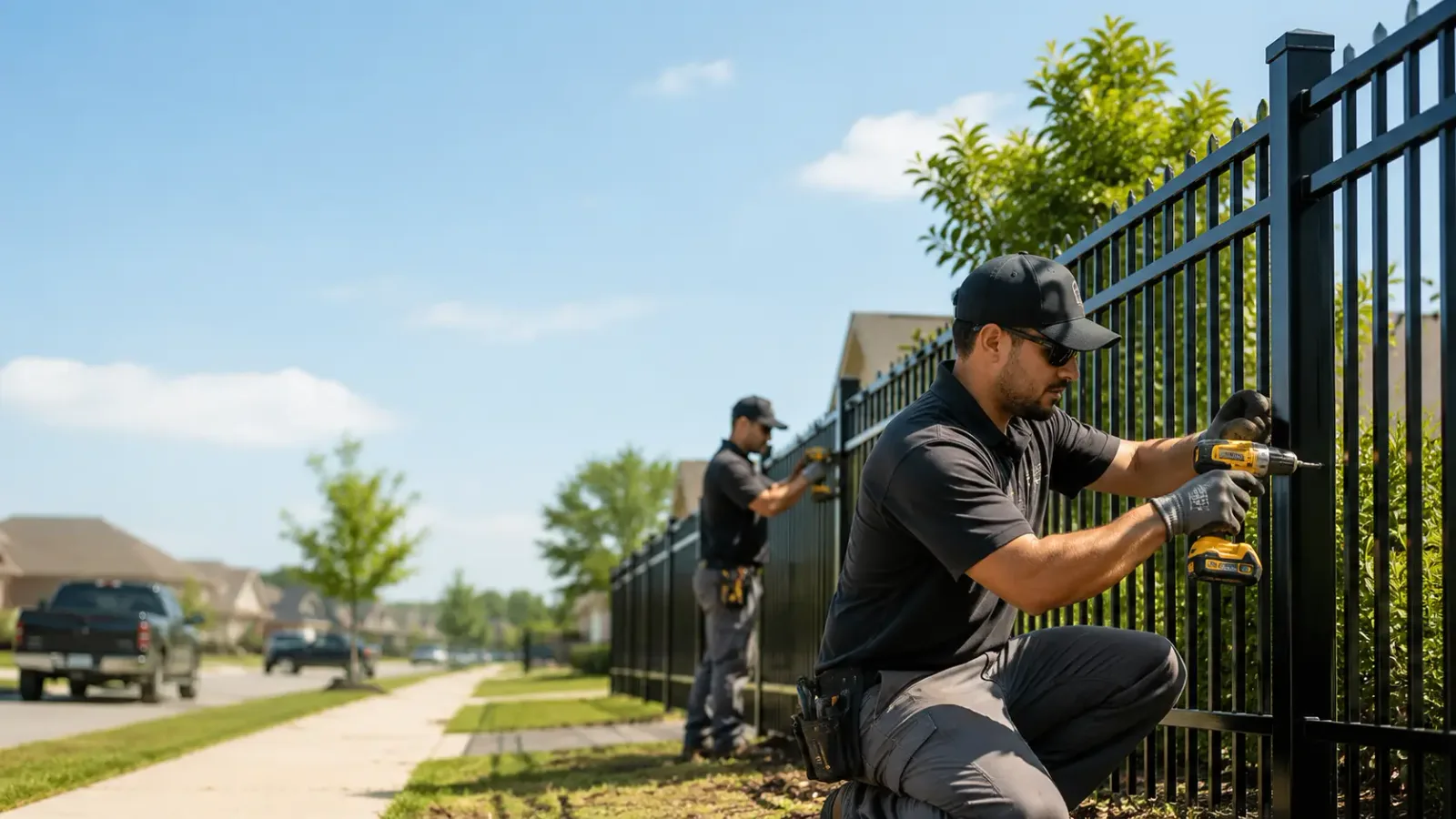 Metal Fence Installation in Dickinson, ND